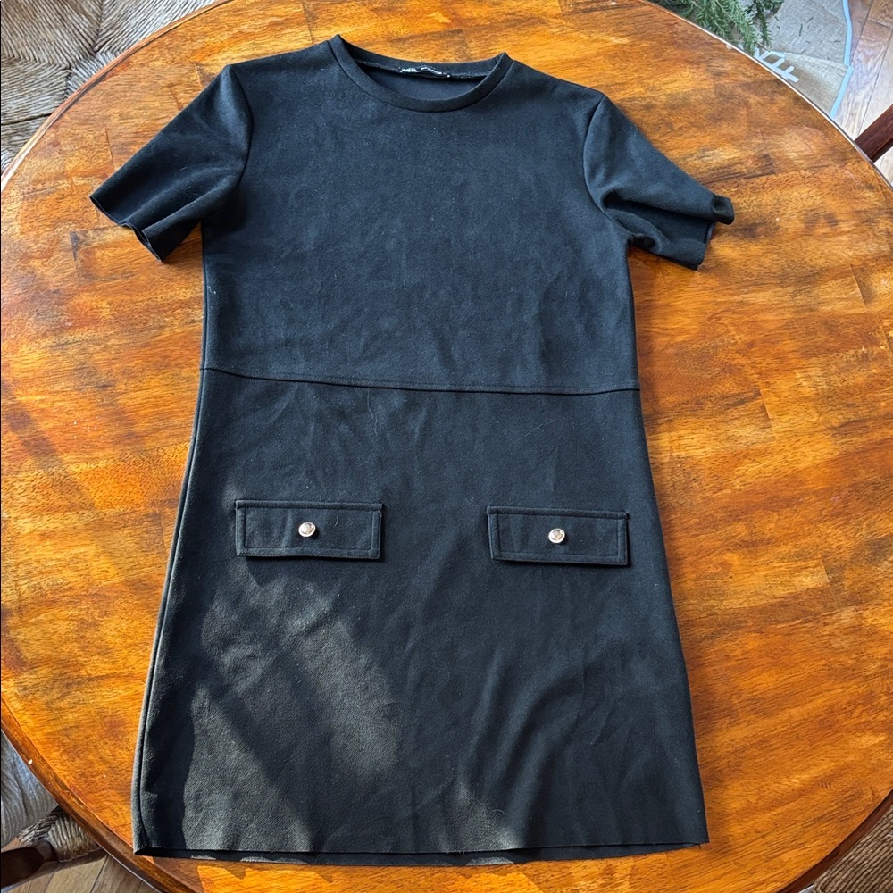 Zara Black Knit Top